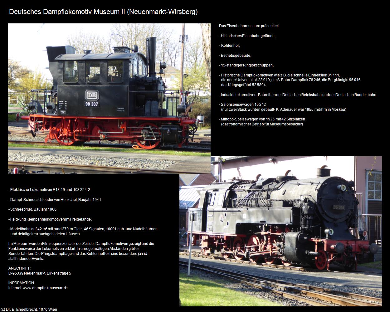 Deutsches Dampflokomotiv Museum II (Neuenmarkt-Wirsberg) in Kulturatlas-BAYERN