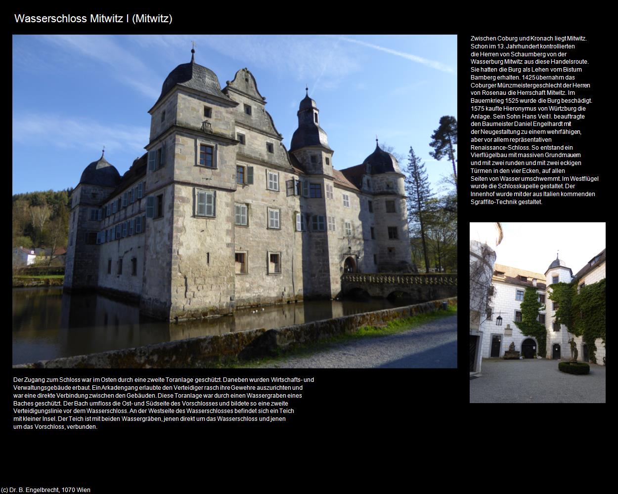 Wasserschloss Mitwitz I (Mitwitz) in Kulturatlas-BAYERN