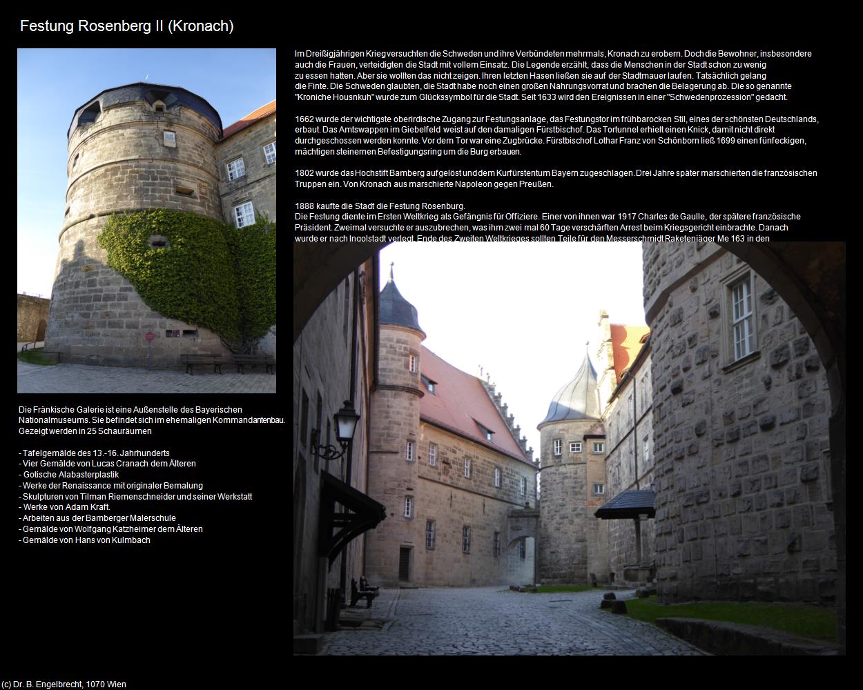 Festung Rosenberg II (Kronach) in Kulturatlas-BAYERN