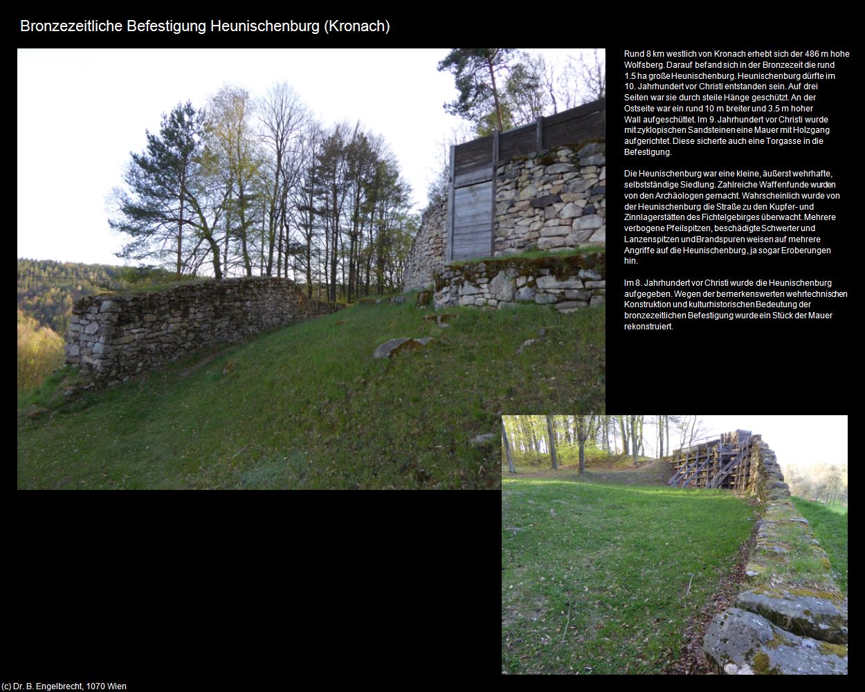 Bronzezeitliche Befestigung Heunischenburg (Kronach) in Kulturatlas-BAYERN