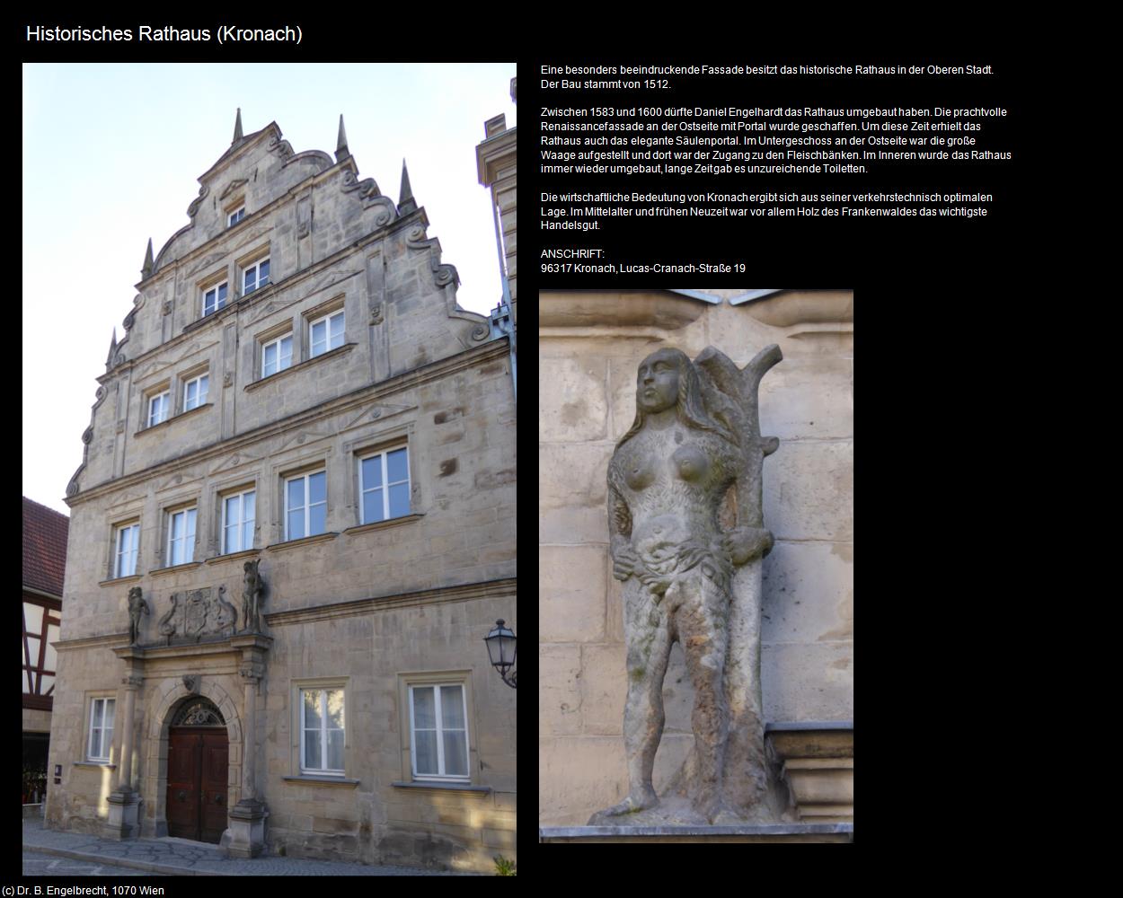 Historisches Rathaus (Kronach) in Kulturatlas-BAYERN