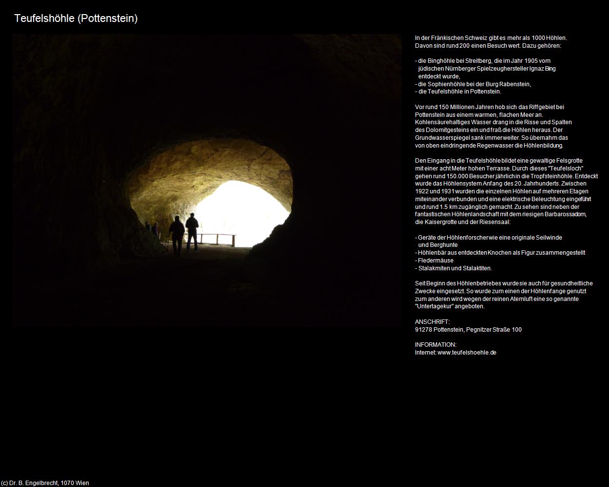 Teufelshöhle (Pottenstein) in Kulturatlas-BAYERN