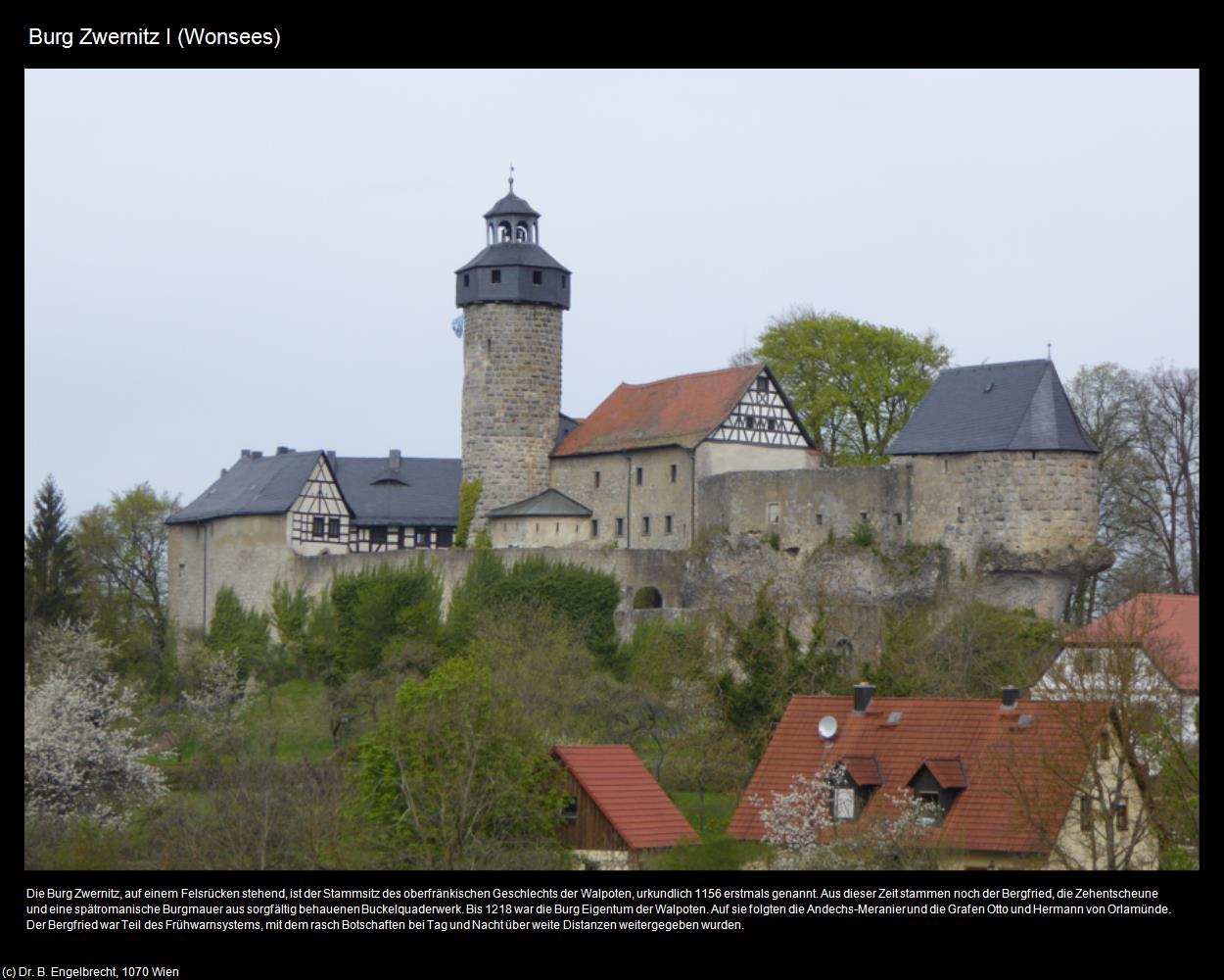 Burg Zwernitz I (Wonsees) in Kulturatlas-BAYERN