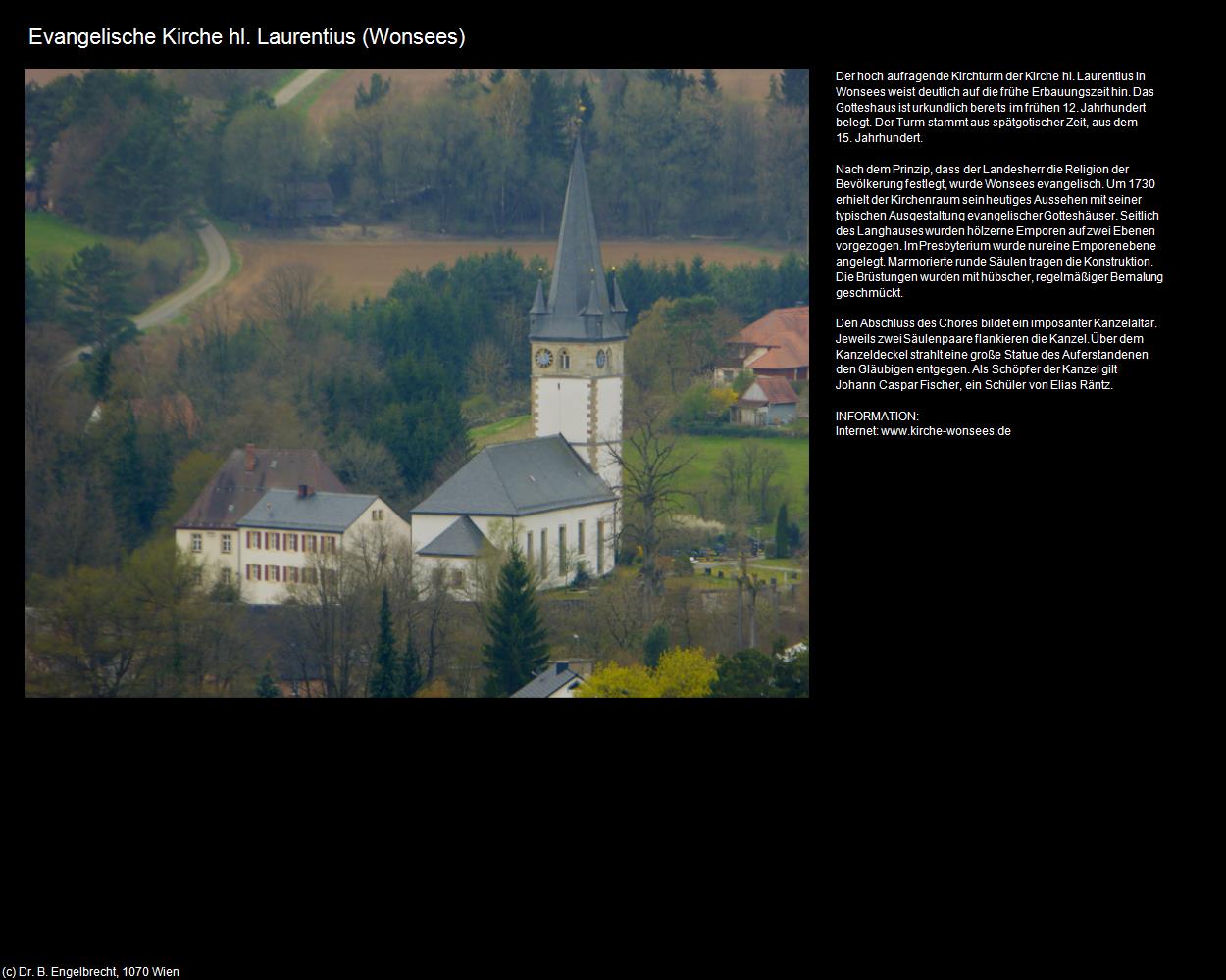 Ev. K. hl. Laurentius (Wonsees) in Kulturatlas-BAYERN