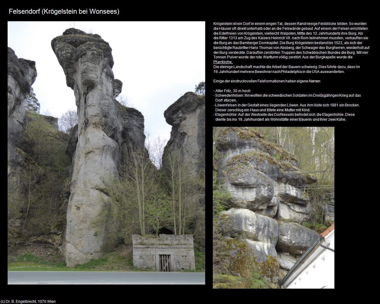 Felsendorf (Krögelstein bei Wonsees) in Kulturatlas-BAYERN(c)B.Engelbrecht