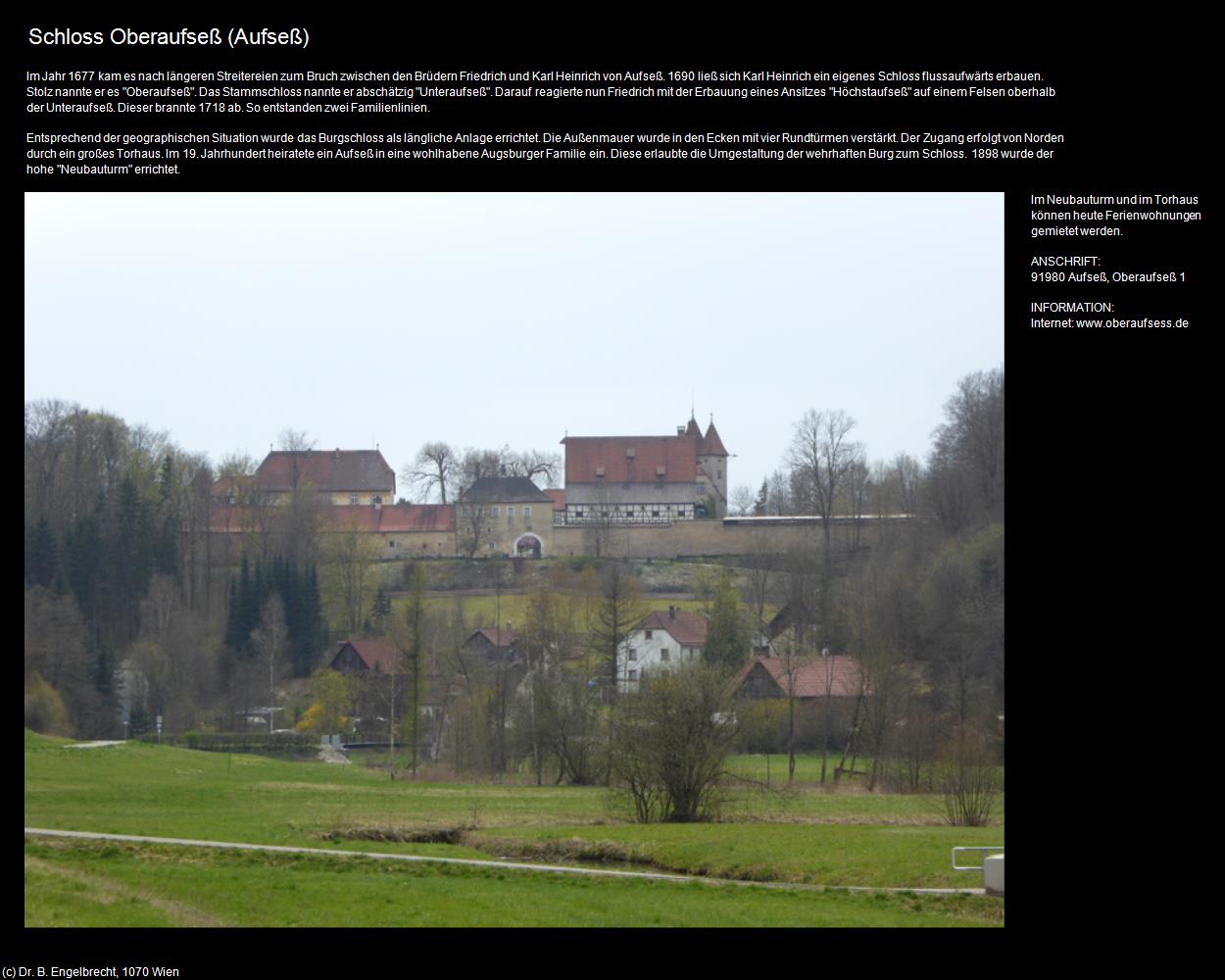 Schloss Oberaufseß  (Aufseß) in Kulturatlas-BAYERN