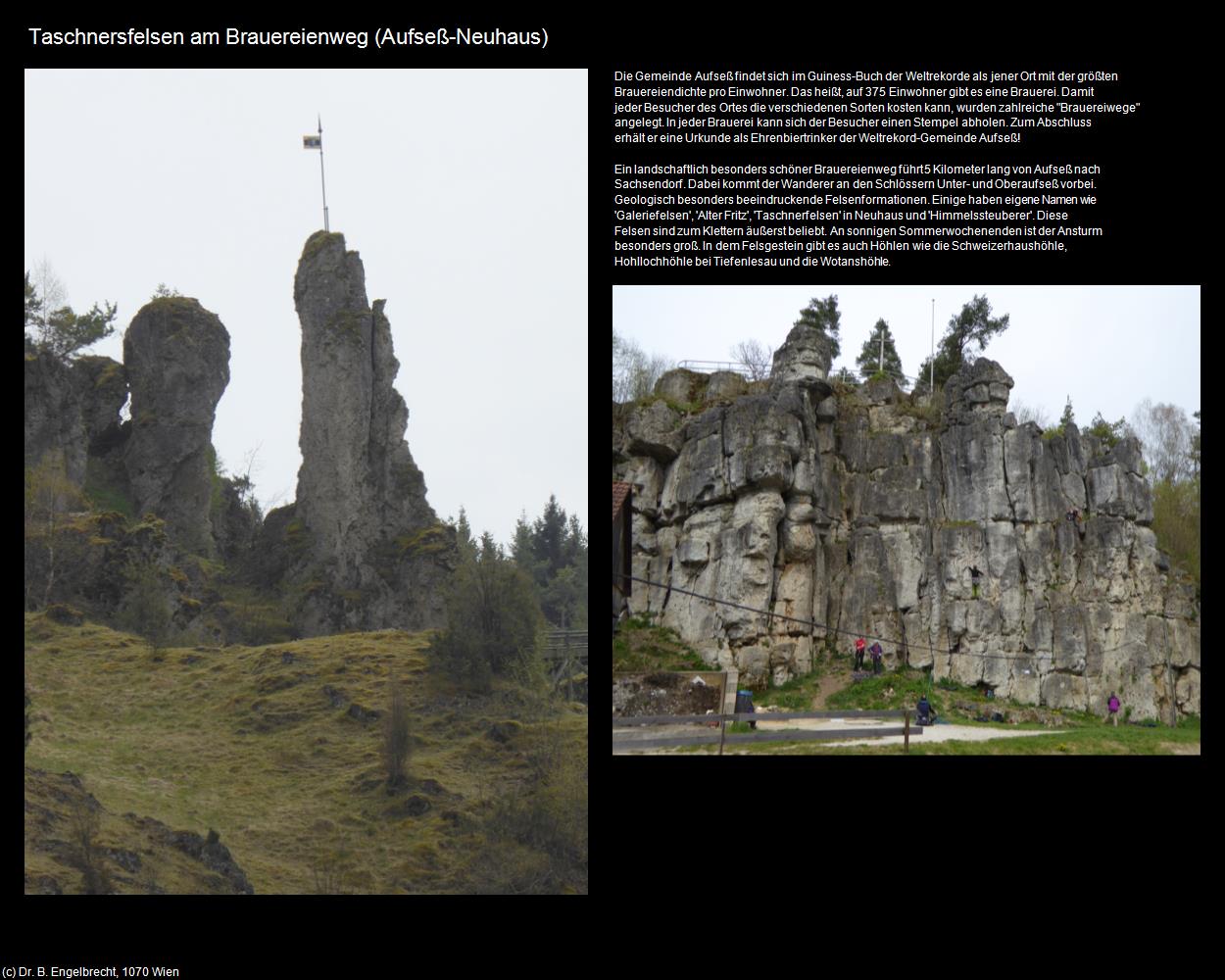 Taschnersfelsen am Brauereienweg (Neuhaus) (Aufseß) in Kulturatlas-BAYERN