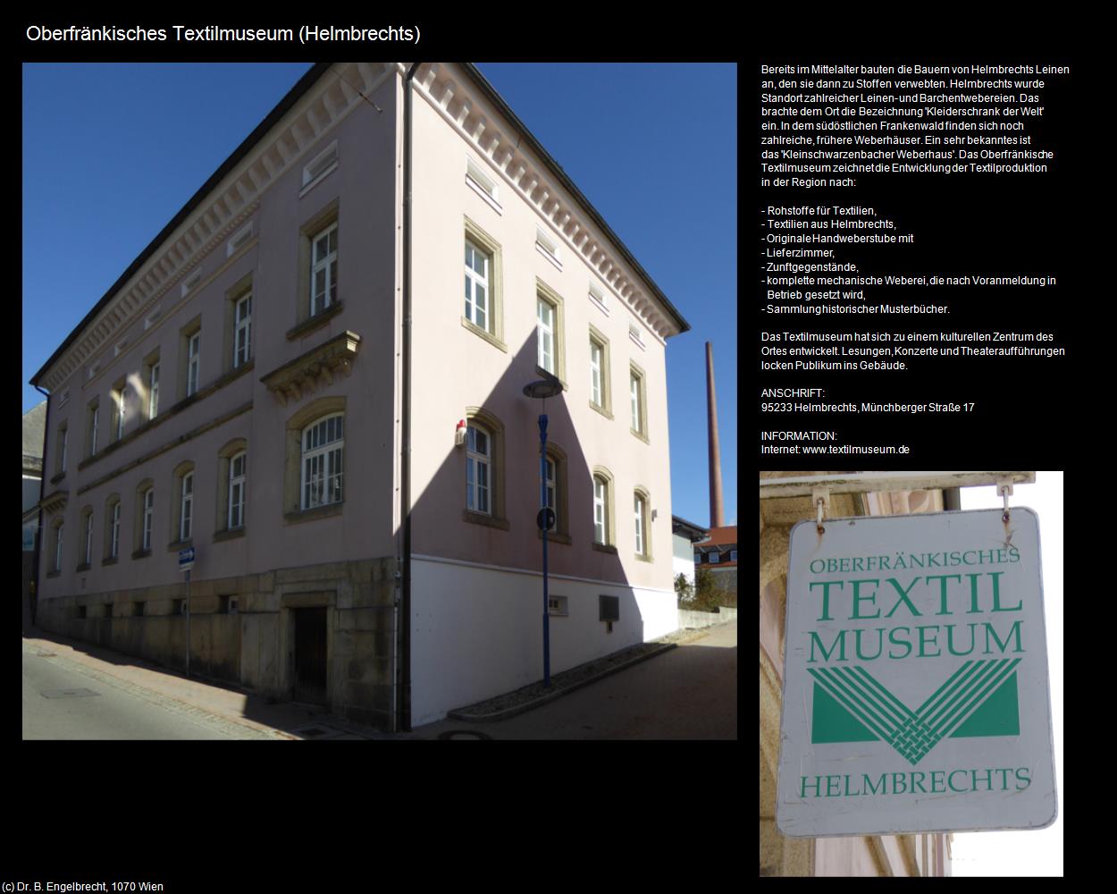 Oberfränkisches Textilmuseum  (Helmbrechts) in Kulturatlas-BAYERN