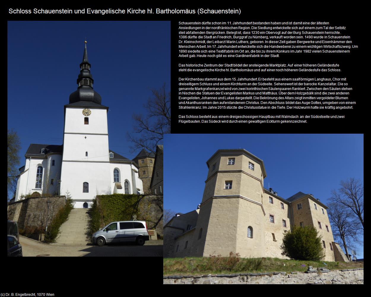 Schloss und Ev.K. hl. Bartholomäus (Schauenstein) in Kulturatlas-BAYERN