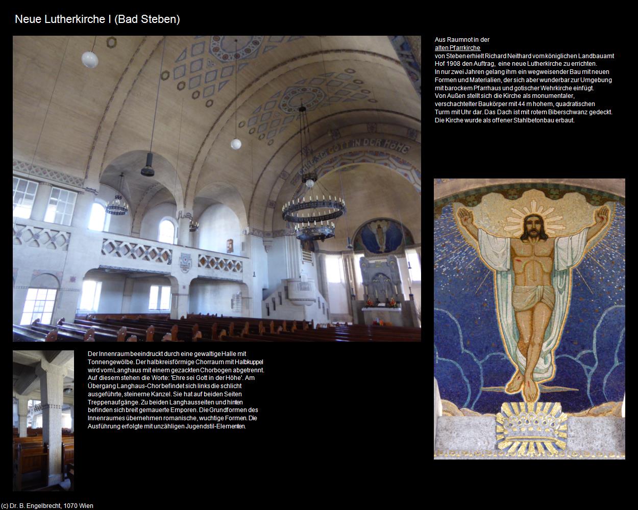 Neue Lutherkirche I (Bad Steben) in Kulturatlas-BAYERN(c)B.Engelbrecht