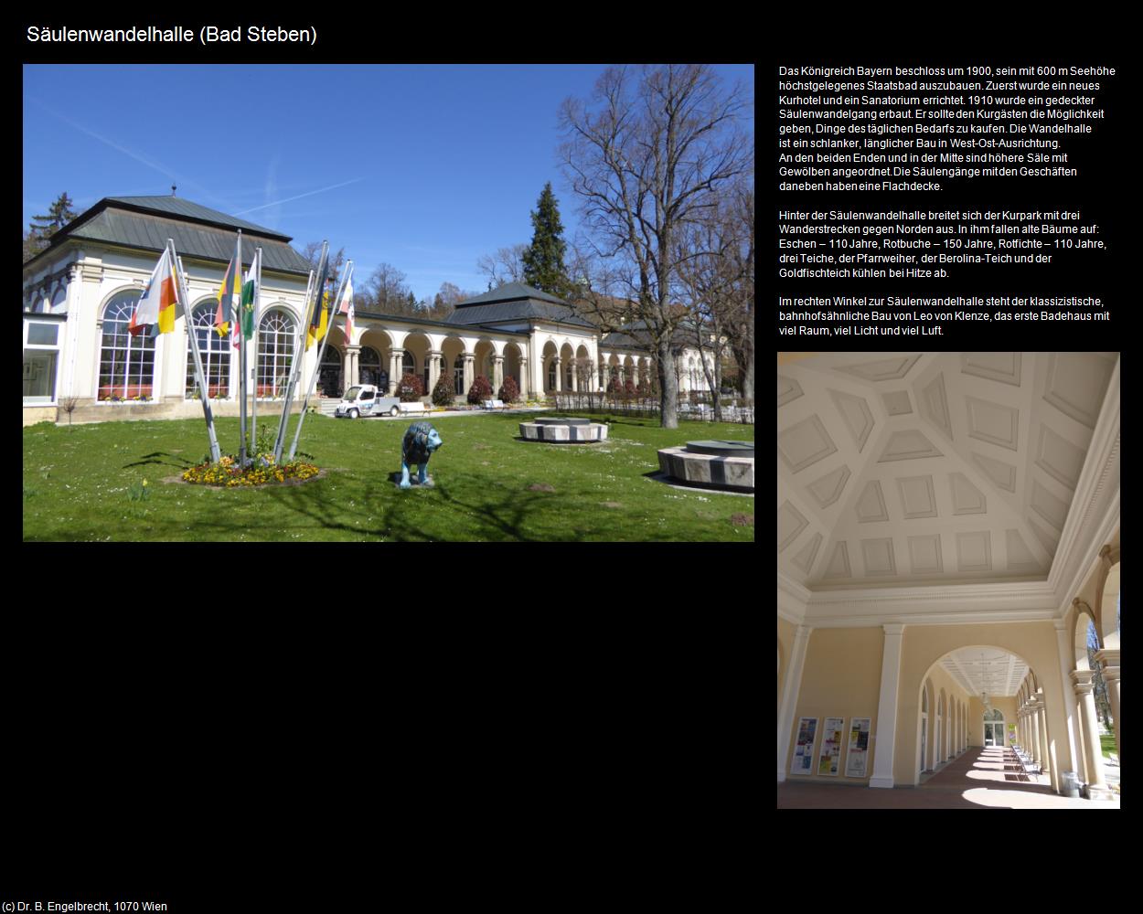 Säulenwandelhalle (Bad Steben) in Kulturatlas-BAYERN