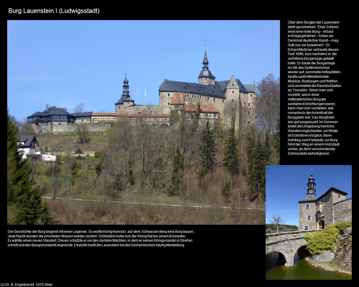 Burg Lauenstein I (Ludwigsstadt im Frankenwald) in Kulturatlas-BAYERN