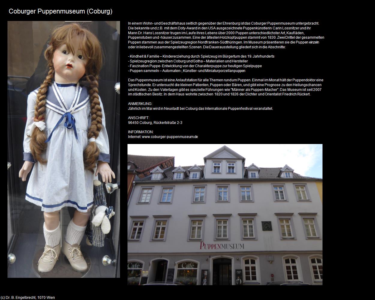 Puppenmuseum (Coburg) in Kulturatlas-BAYERN