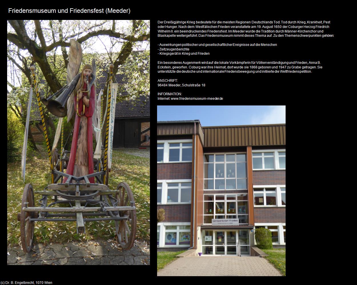 Friedensmuseum und Friedensfest (Meeder) in Kulturatlas-BAYERN