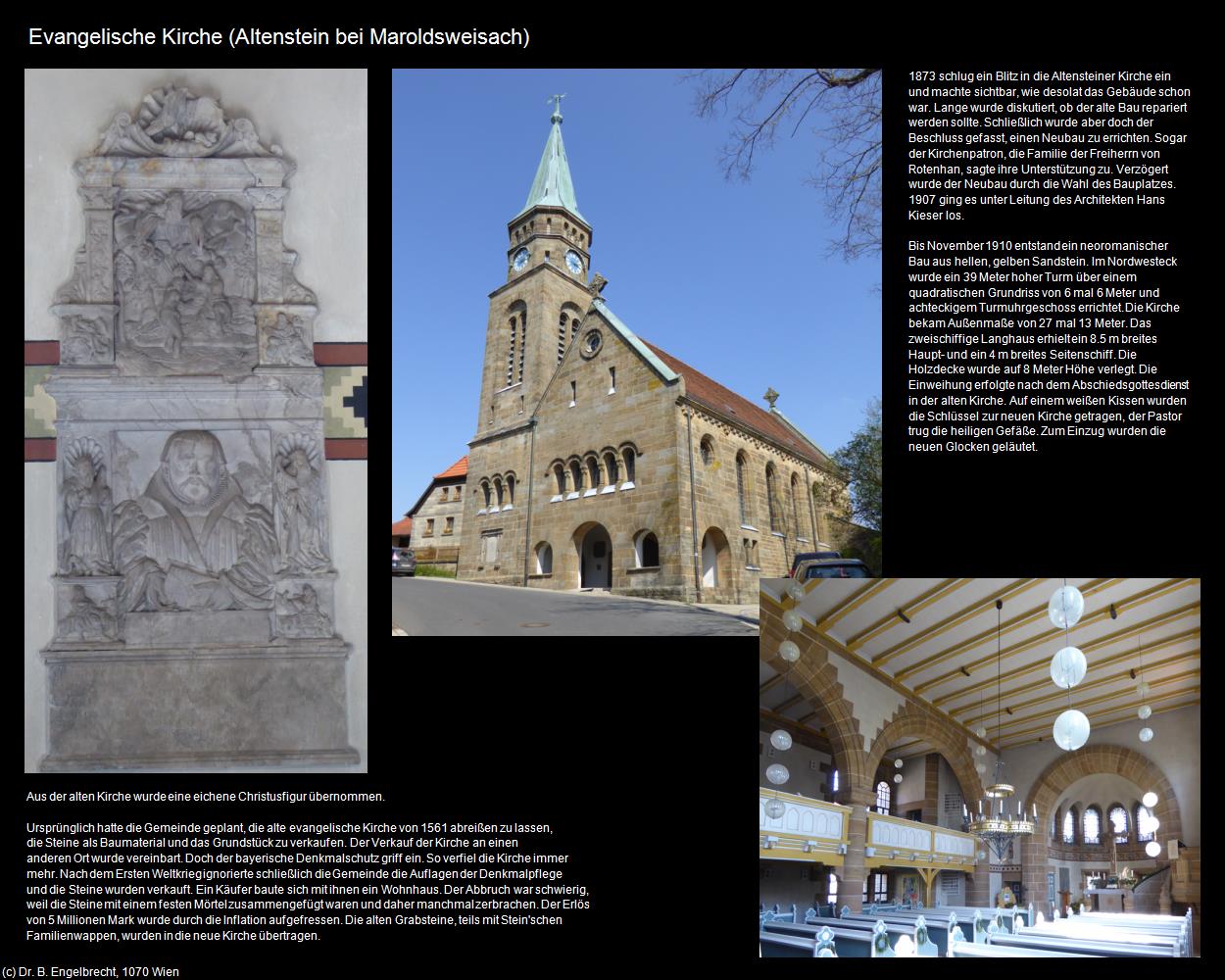 Evang. Kirche  (Altenstein bei Maroldsweisach) in Kulturatlas-BAYERN