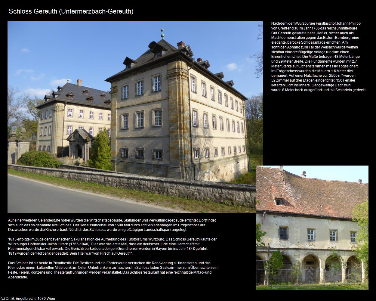 Schloss Gereuth  (Untermerzbach) in Kulturatlas-BAYERN