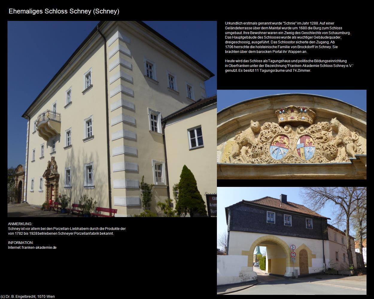 Ehem. Schloss Schney (Schney) in Kulturatlas-BAYERN