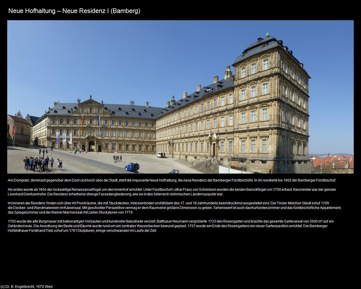 Neue Residenz I (Bamberg) in Kulturatlas-BAYERN