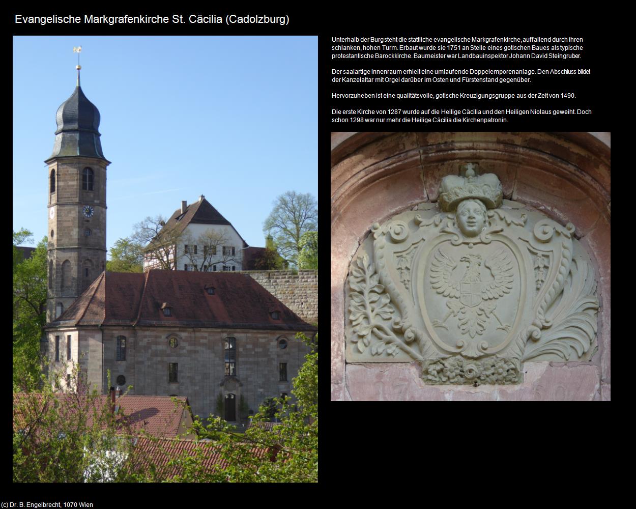 Ev. Markgrafenkirche (Cadolzburg) in Kulturatlas-BAYERN