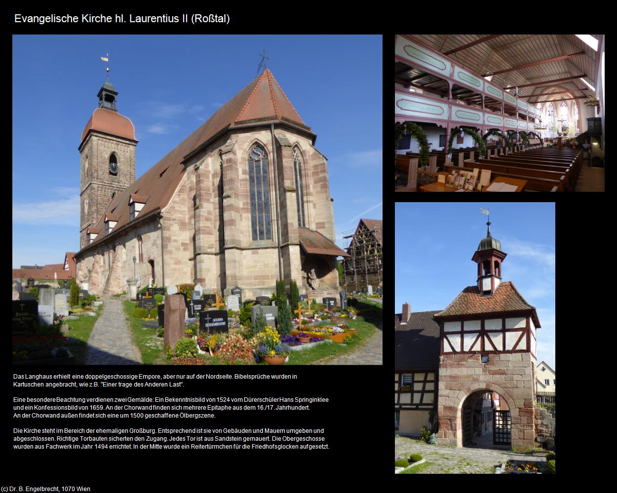 Ev.K. hl. Laurentius II (Roßtal) in Kulturatlas-BAYERN