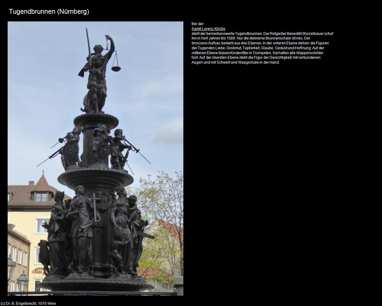 Tugendbrunnen (Nürnberg) in Kulturatlas-BAYERN(c)B.Engelbrecht