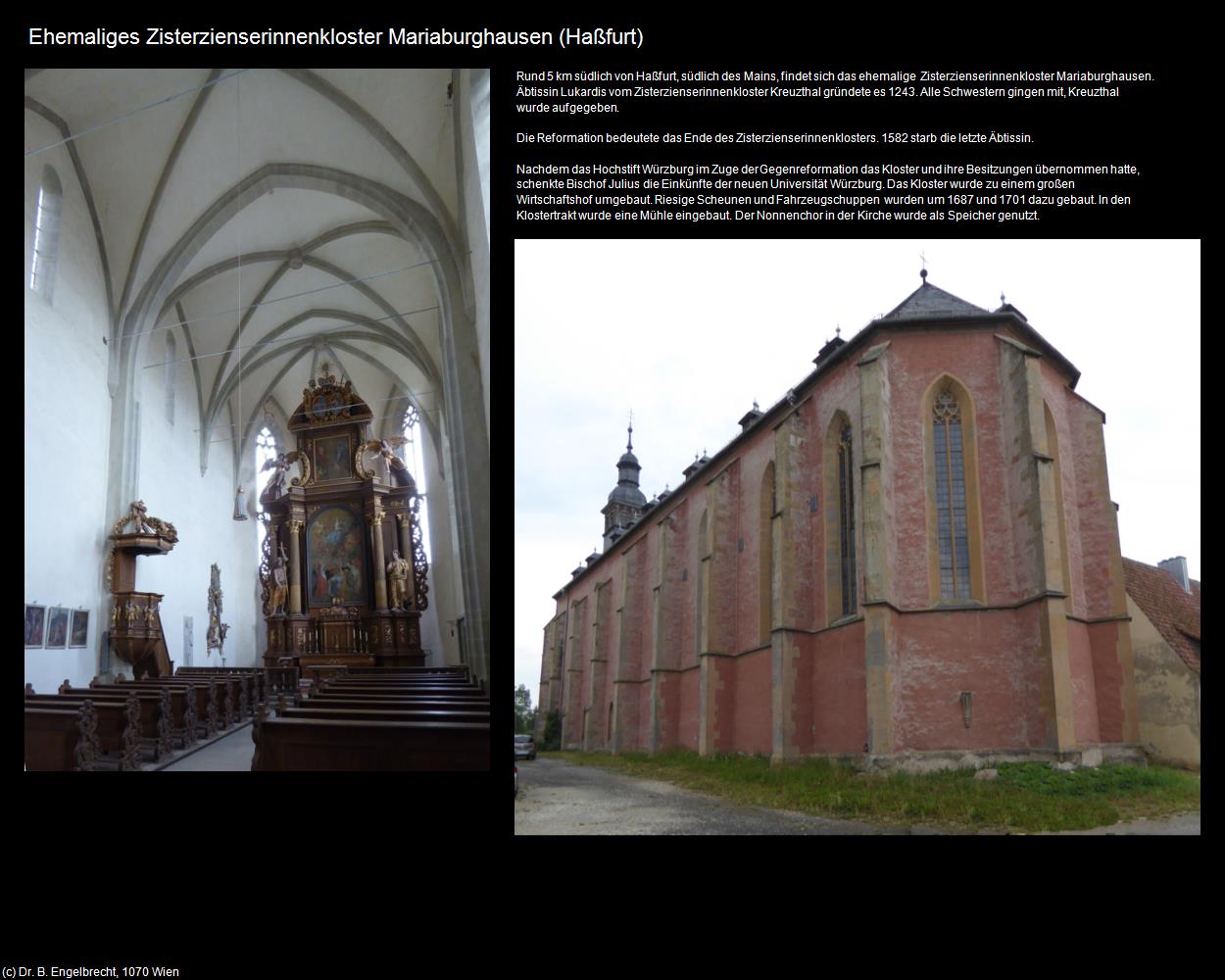 Ehem. Zisterzienserinnenkloster Mariaburghausen  (Haßfurt) in Kulturatlas-BAYERN