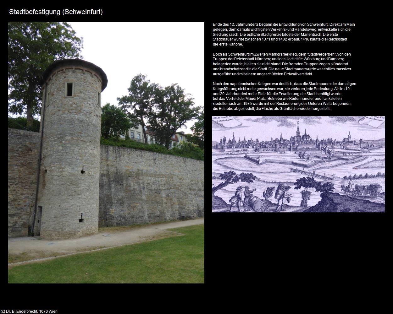 Stadtbefestigung (Schweinfurt) in Kulturatlas-BAYERN