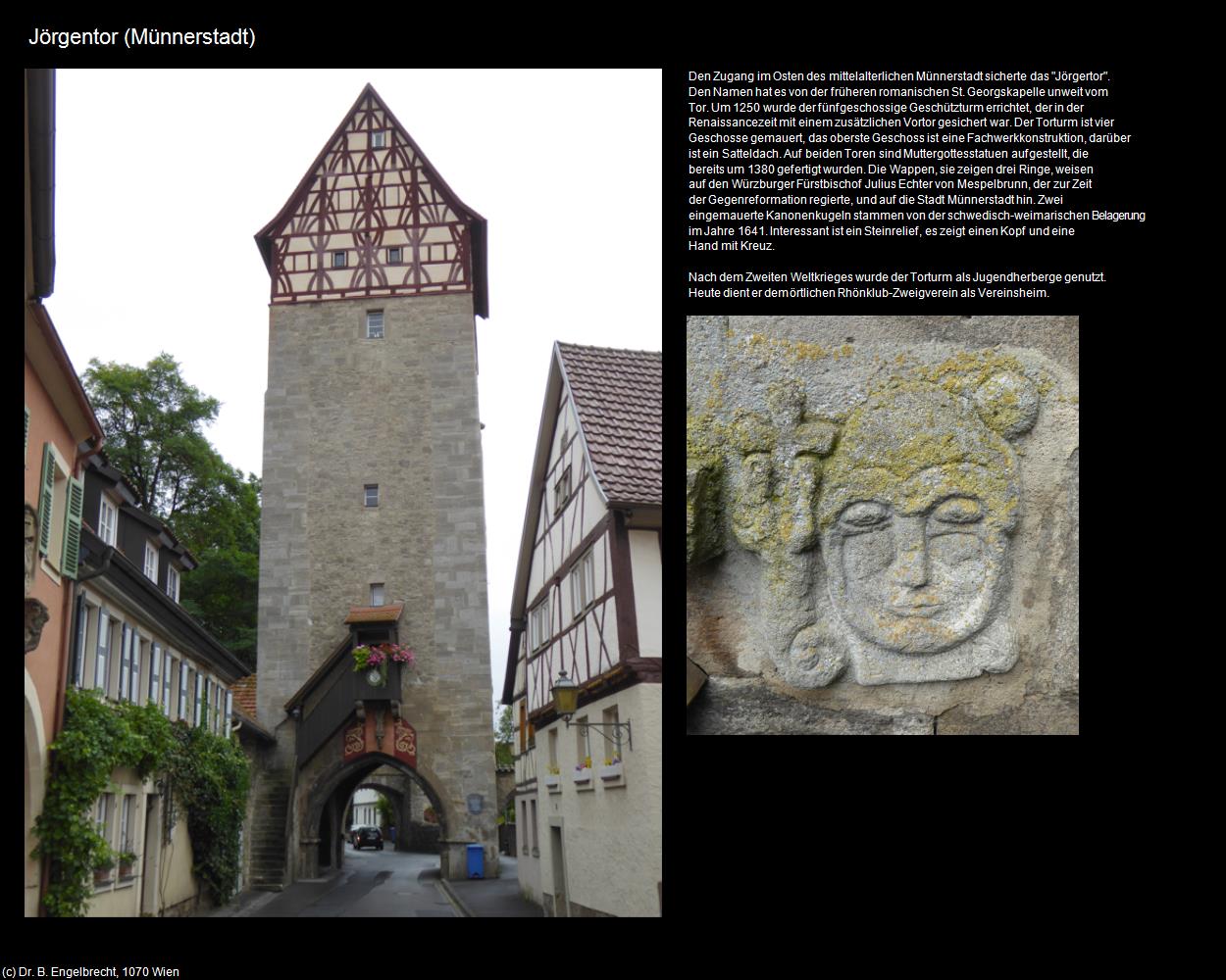 Jörgentor (Münnerstadt) in Kulturatlas-BAYERN