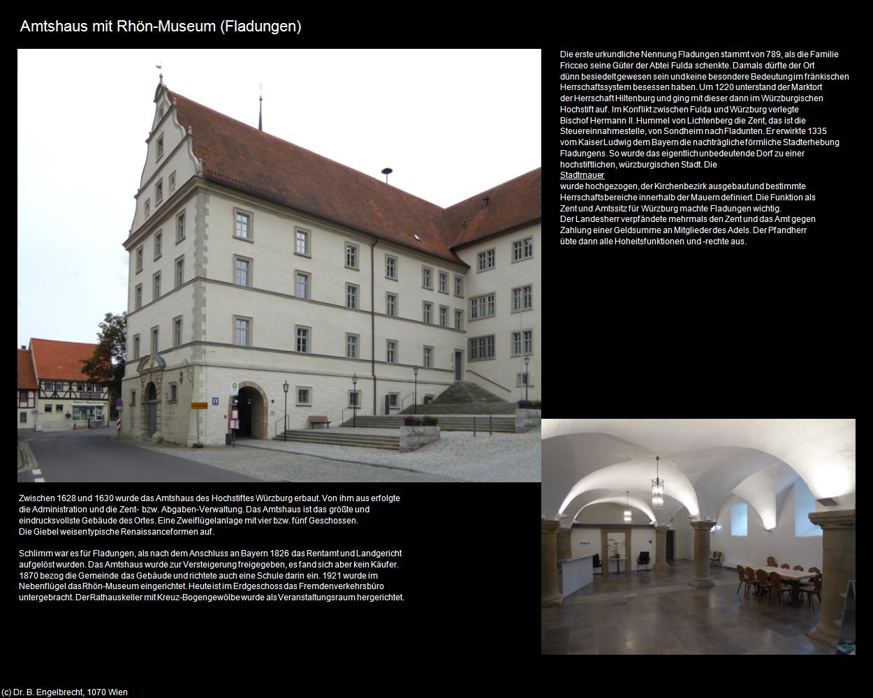 Amtshaus mit Rhön-Museum (Fladungen) in Kulturatlas-BAYERN(c)B.Engelbrecht