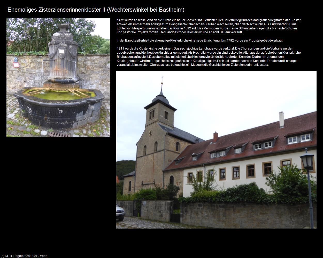 Ehem. Zisterzienserinnenkloster II (Wechterswinkel) in Kulturatlas-BAYERN