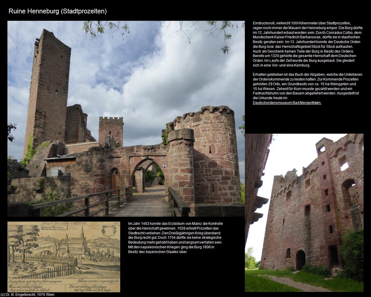 Ruine Henneburg (Stadtprozelten) in Kulturatlas-BAYERN(c)B.Engelbrecht