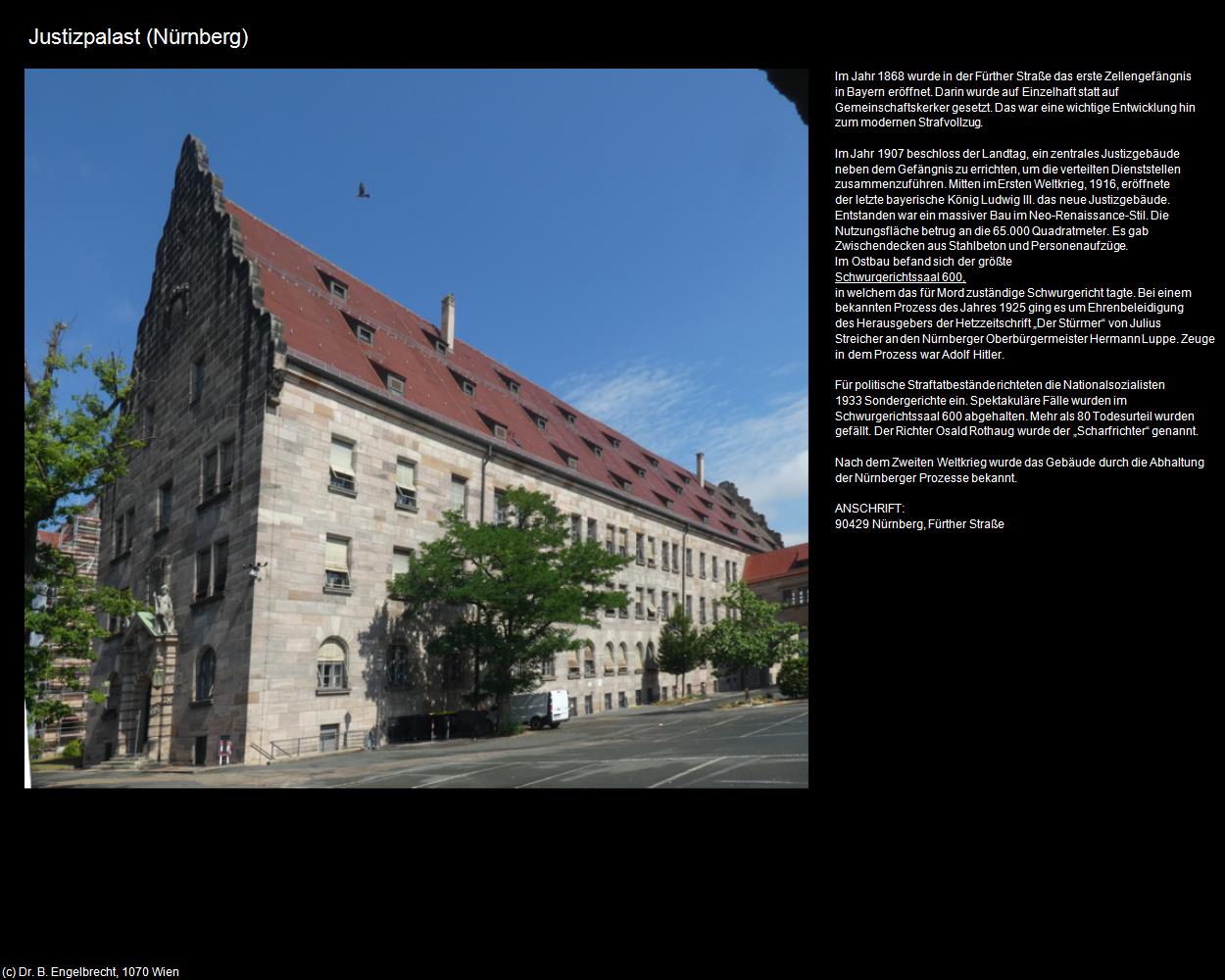 Justizpalast (Nürnberg)  (Nürnberg) in Kulturatlas-BAYERN(c)B.Engelbrecht