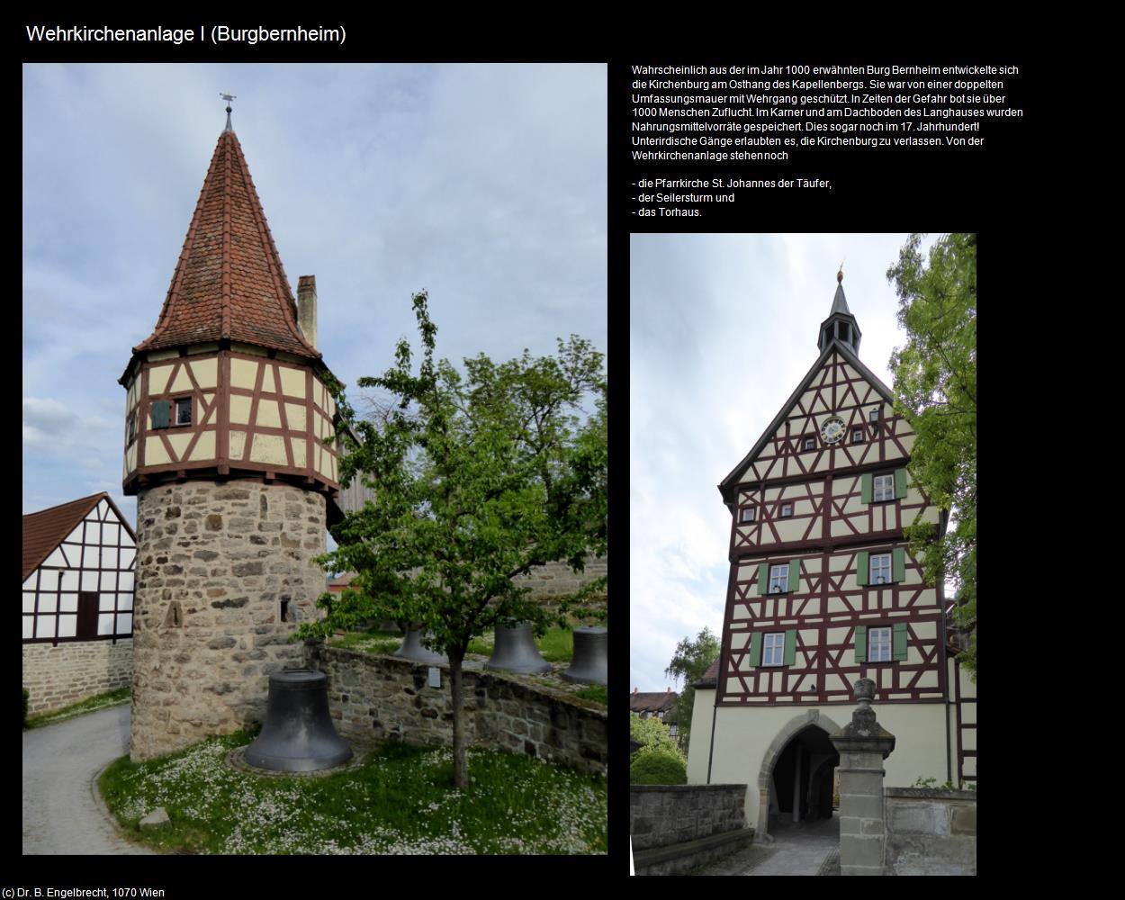 Wehrkirchenanlage I (Burgbernheim) in Kulturatlas-BAYERN