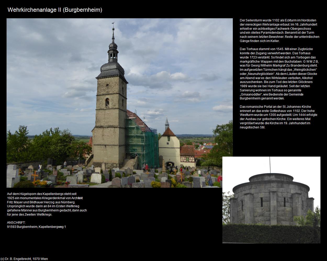 Wehrkirchenanlage II (Burgbernheim) in Kulturatlas-BAYERN