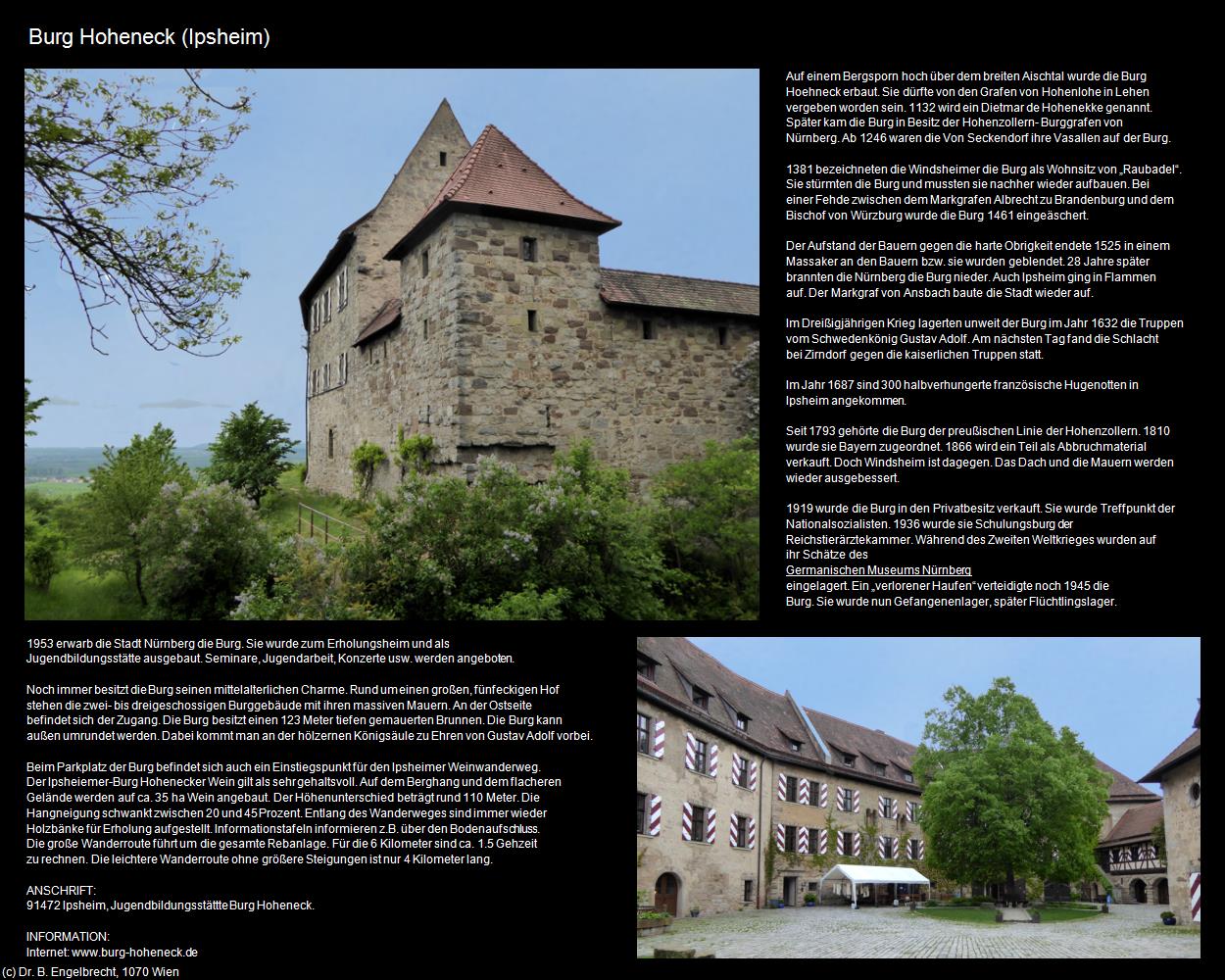 Burg Hoheneck (Ipsheim) in Kulturatlas-BAYERN(c)B.Engelbrecht