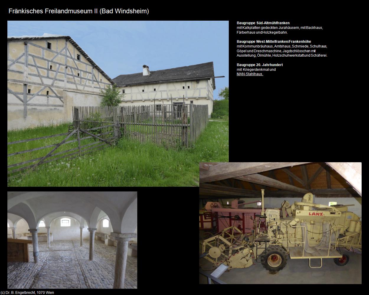 Fränkisches Freilandmuseum II  (Bad Windsheim) in Kulturatlas-BAYERN(c)B.Engelbrecht