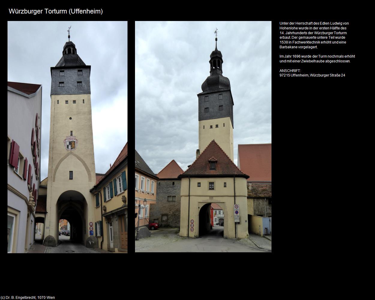 Würzburger Torturm (Uffenheim) in Kulturatlas-BAYERN