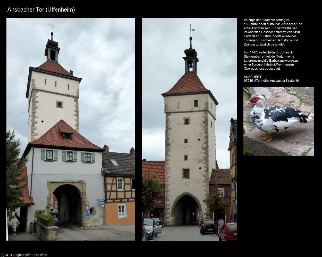 Ansbacher Tor (Uffenheim) in Kulturatlas-BAYERN