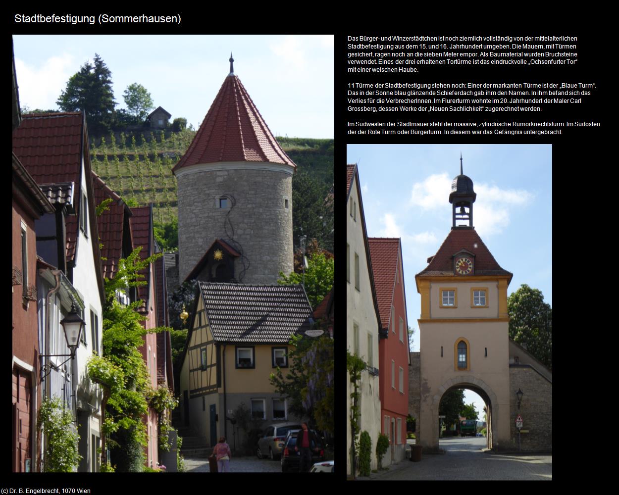 Stadtbefestigung (Sommerhausen) in Kulturatlas-BAYERN