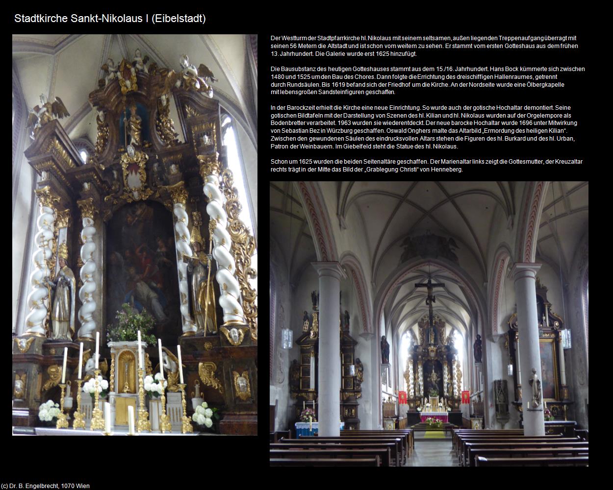 Stadtkirche Sankt-Nikolaus I (Eibelstadt) in Kulturatlas-BAYERN