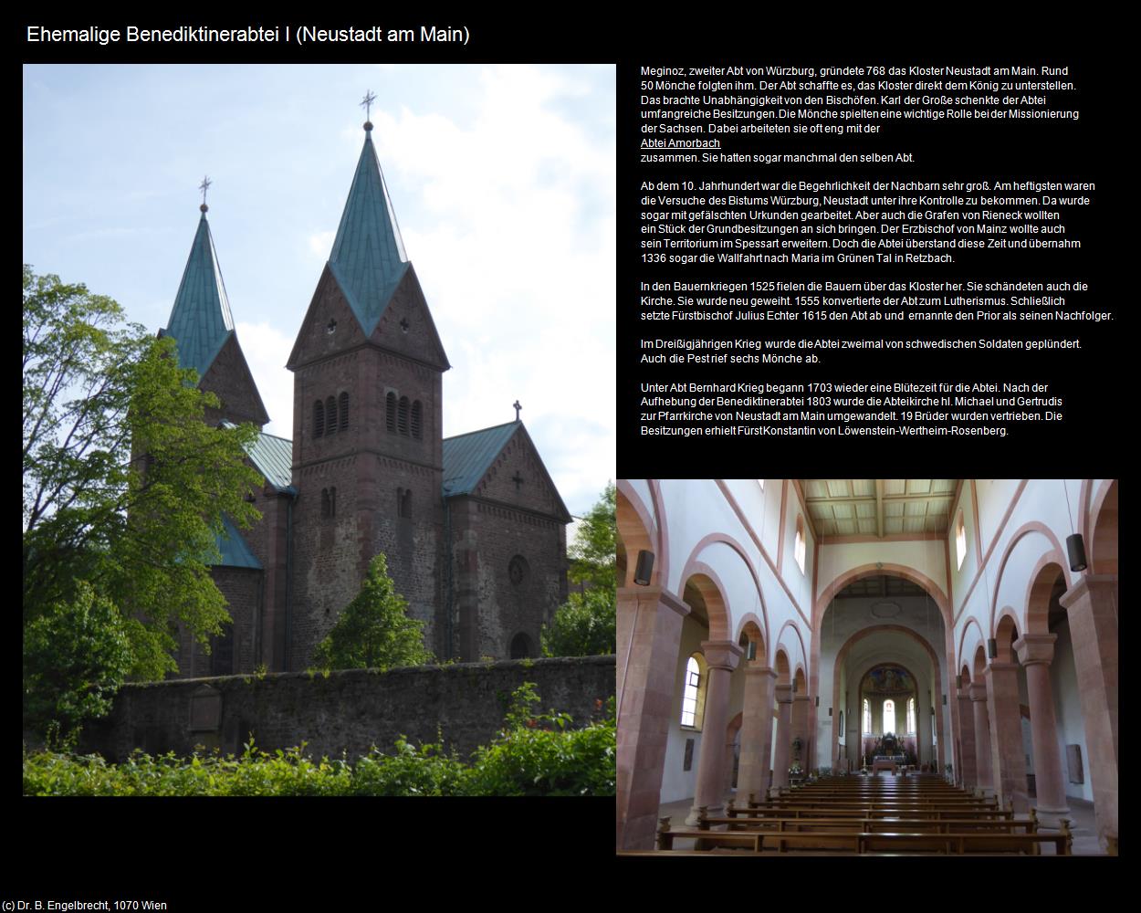 Ehem. Benediktinerabtei I (Neustadt am Main) in Kulturatlas-BAYERN(c)B.Engelbrecht