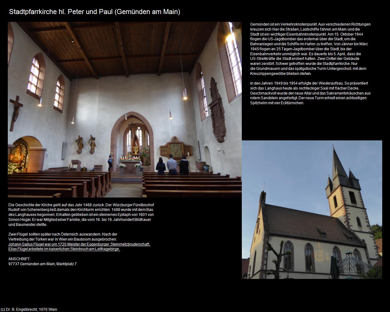 Stpfk. hl. Peter und Paul (Gemünden am Main) in Kulturatlas-BAYERN(c)B.Engelbrecht