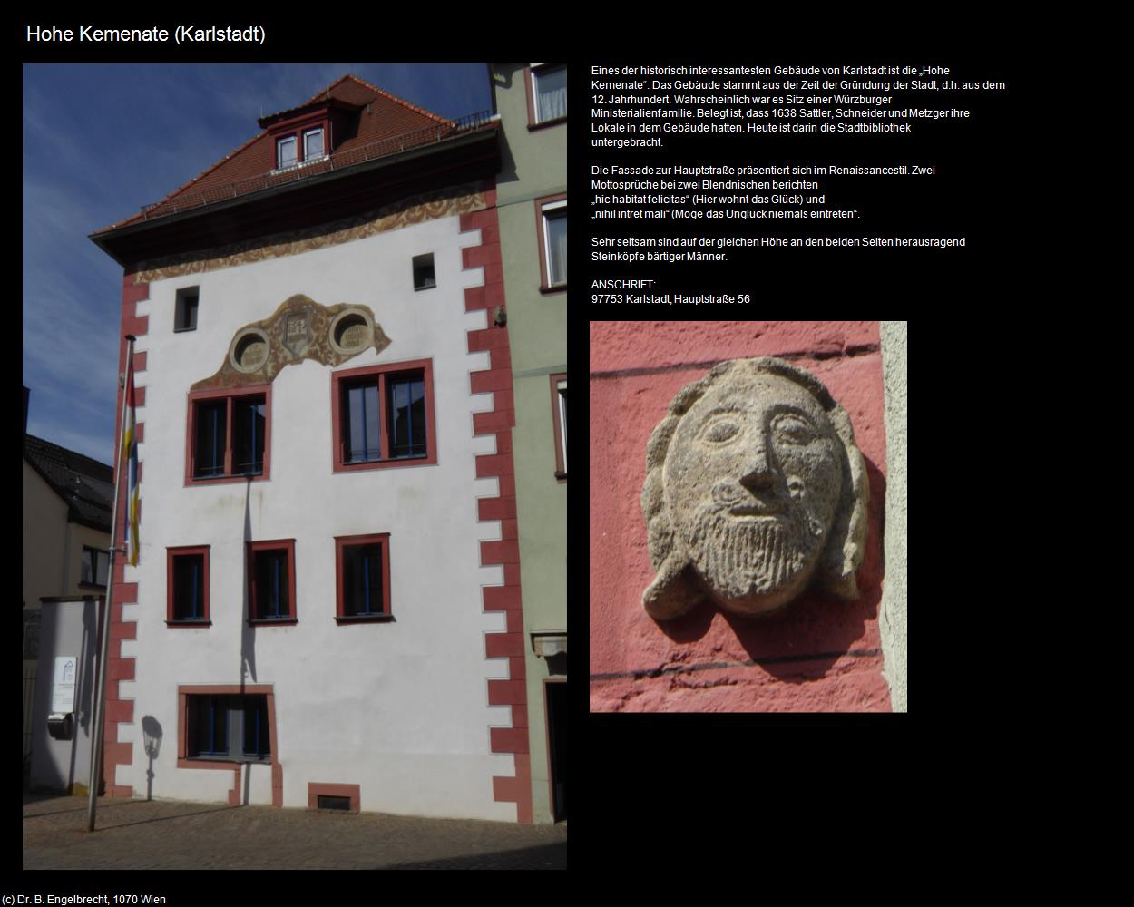 Hohe Kemenate (Karlstadt) in Kulturatlas-BAYERN
