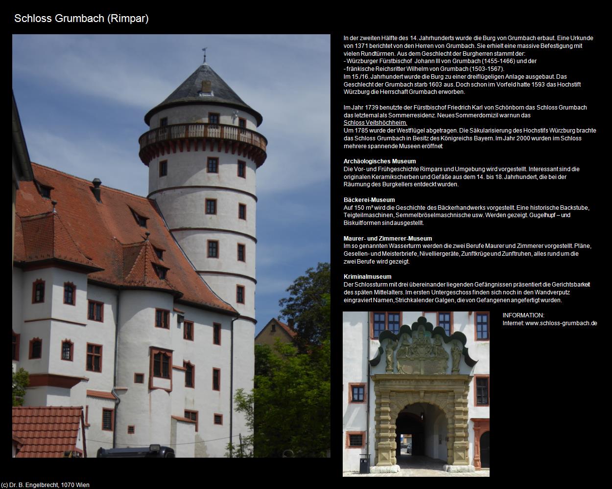 Schloss Grumbach (Rimpar) in Kulturatlas-BAYERN(c)B.Engelbrecht