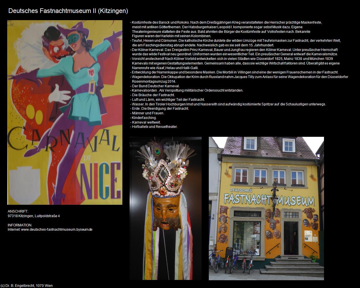 Deutsches Fastnachtmuseum II  (Kitzingen) in Kulturatlas-BAYERN