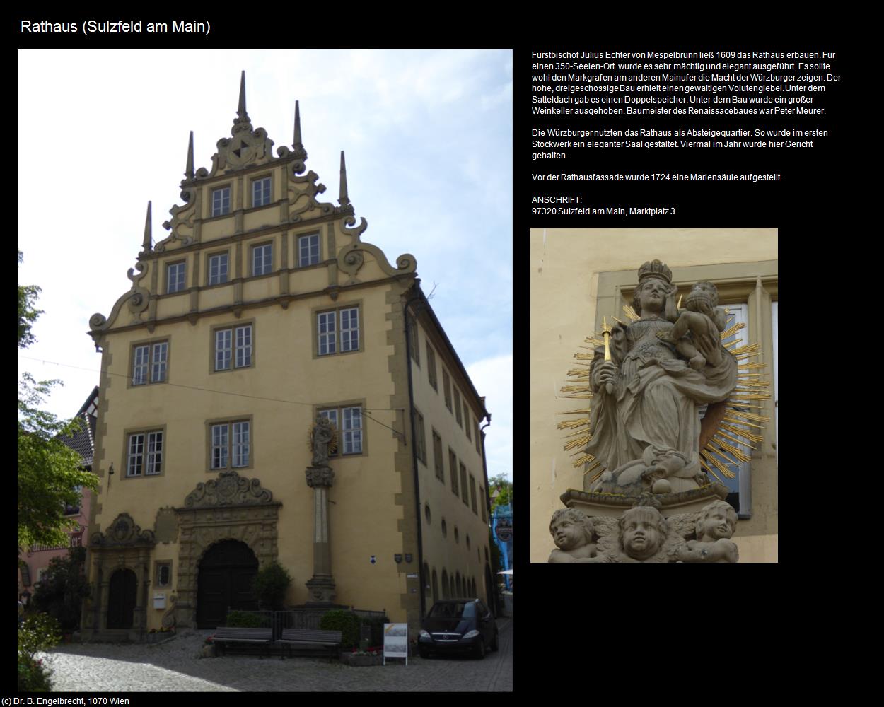 Rathaus (Sulzfeld am Main) in Kulturatlas-BAYERN