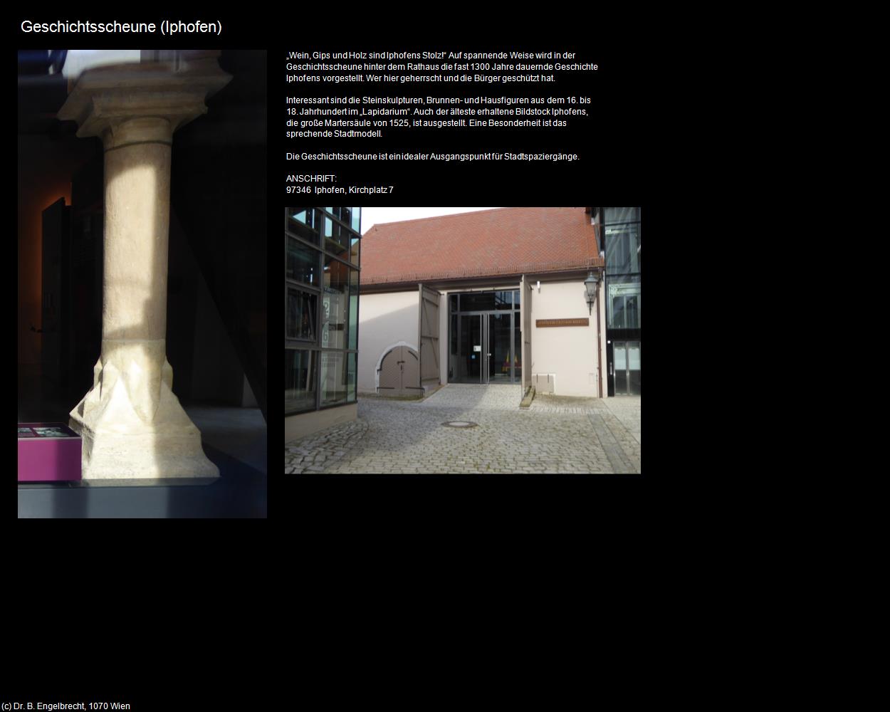 Geschichtsscheune (Iphofen) in Kulturatlas-BAYERN