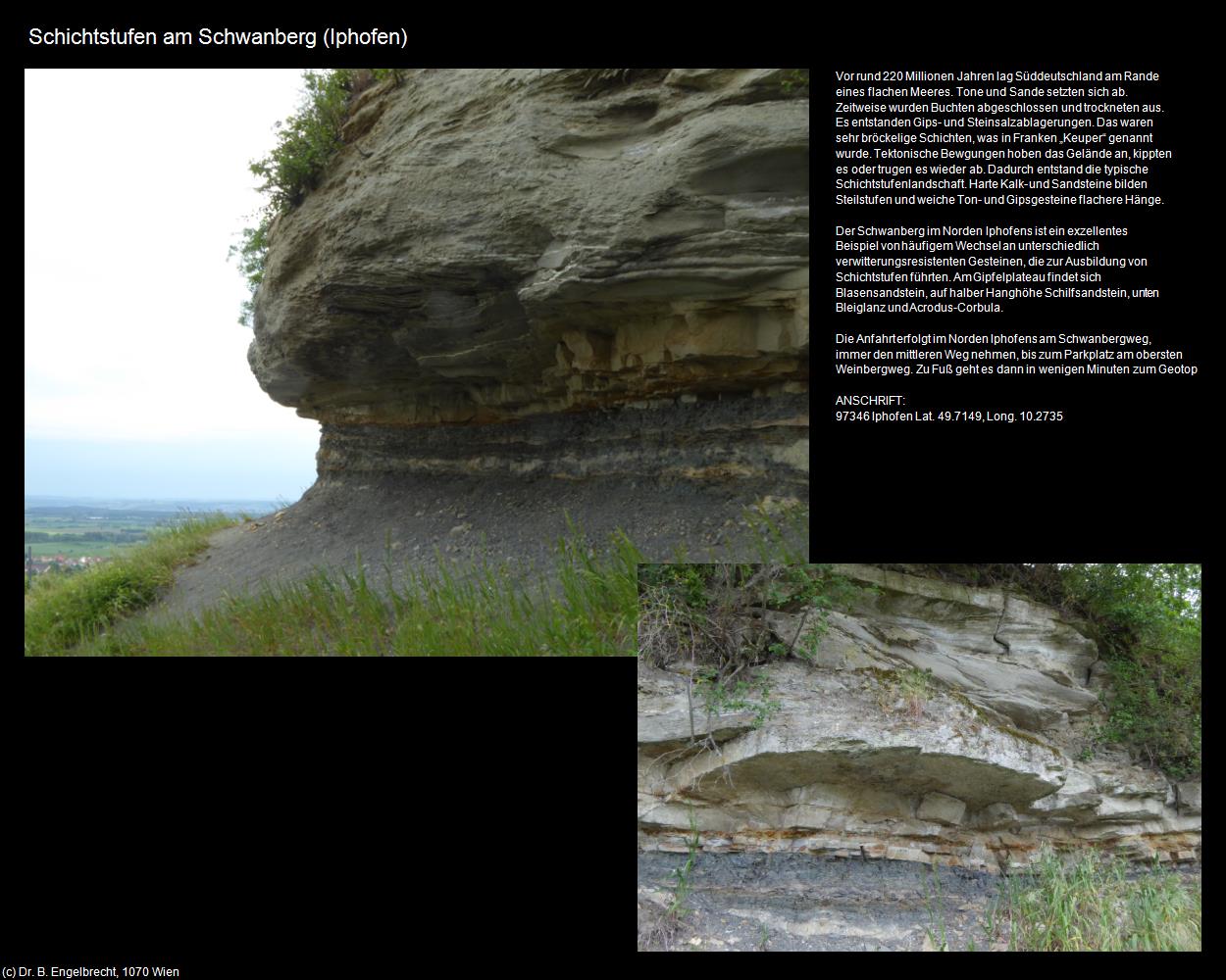Schichtstufen am Schwanberg (Iphofen) in Kulturatlas-BAYERN