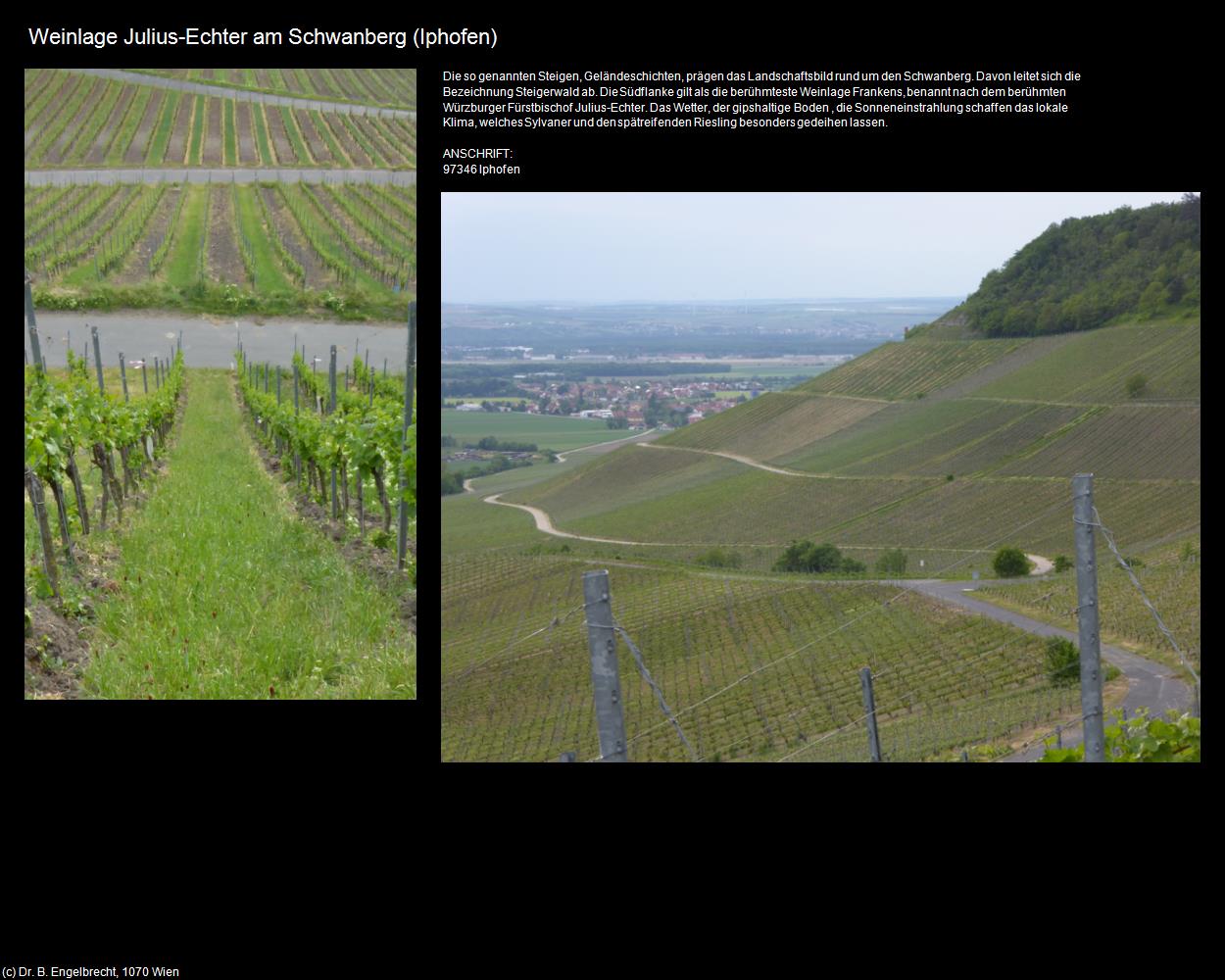 Weinlage Julius-Echter am Schwanberg (Iphofen) in Kulturatlas-BAYERN