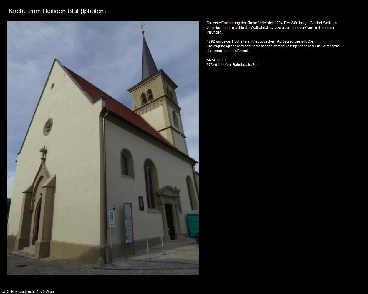 Kirche zum Heiligen Blut (Iphofen) in Kulturatlas-BAYERN